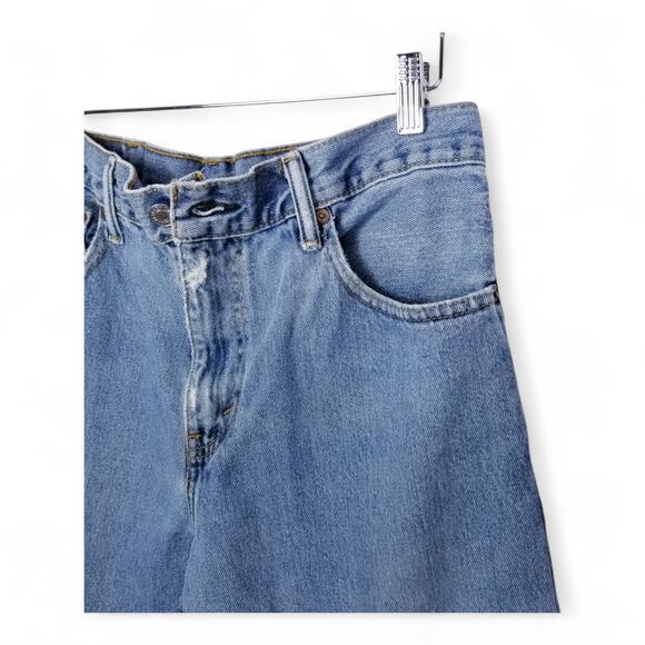 LEVI'S 517 Boot Cut Jeans 2012 Broken Imperfections Made In Nicaragua W31 L30 - Picture 6 of 10